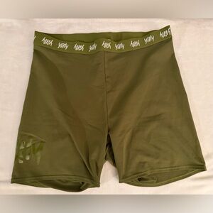 YITTY Forest Green Major Label Bike Shorts